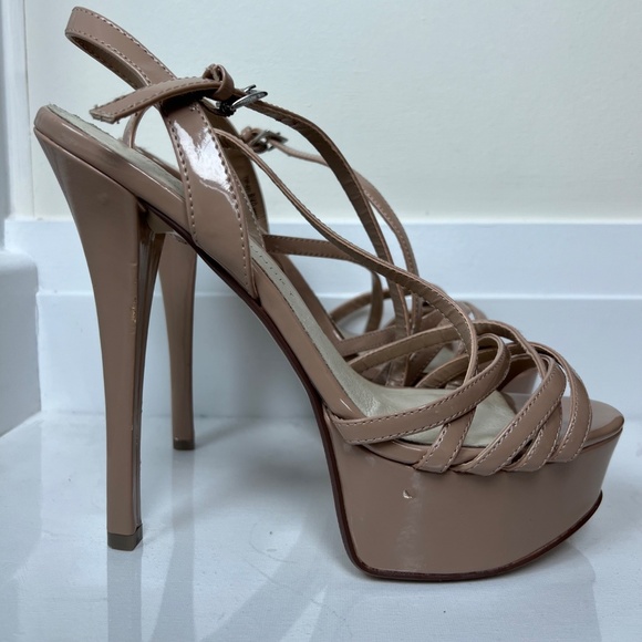 Chinese Laundry Women's Tippy Top Platform Nude Heels Size EU 40/US 9 (GUC) - Picture 5 of 12